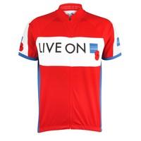 Live On Cycle Shirt Red