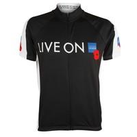 Live On Cycle Shirt Black