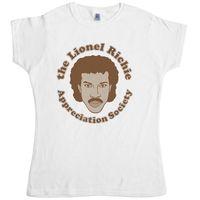 Lionel Richie Appreciation Society Womens T Shirt