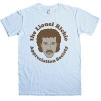 lionel richie appreciation society t shirt