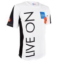 live on sports t shirt white