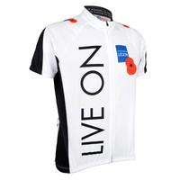 Live On Cycle Shirt White