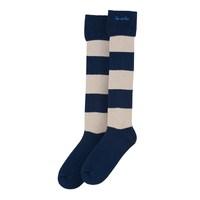 Liberec Long Striped Rugby Socks Midnight