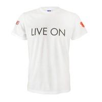 LIVE ON White T-Shirt
