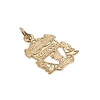 Liverpool F.C. 9ct Gold Pendant Crest