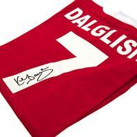 liverpool fc dalglish signed shirt