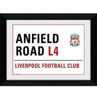 Liverpool F.C. Picture Street Sign 16 x 12