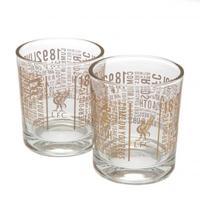 liverpool fc 2pk whiskey glass set tx