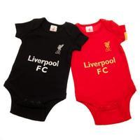 Liverpool F.C. 2 Pack Bodysuit 9/12 mths GD