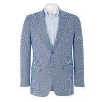 light blue linen jacket 38 long savile row