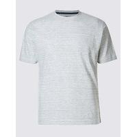 limited edition slim fit striped crew neck t shirt