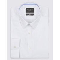 Limited Edition Easy to Iron Slim Fit Shirt with Stretch