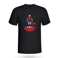 lionel messi barcelona subbuteo tee black kids