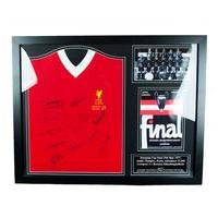 Liverpool F.C. 1977 European Cup Winners Signed Shirt (Framed)