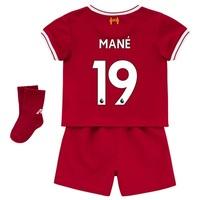 Liverpool Home Baby Kit 2017-18 with Mané 19 printing, Red