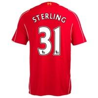 Liverpool Home Infant Kit 2014/15 Red with Sterling 31 printing, Red