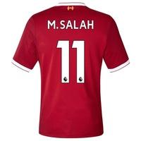 liverpool home elite shirt 2017 18 with msalah 11 printing red