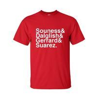 liverpool football legends t shirt red