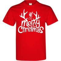 liverpool mens merry christmas t shirt s