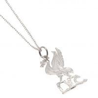 Liverpool F.C. Sterling Silver Pendant &amp;amp; Chain LB