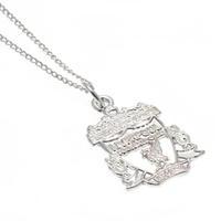 Liverpool F.C. Sterling Silver Pendant &amp;amp; Chain CR