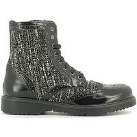 liu jo ub22631 ankle boots kid boyss childrens mid boots in black