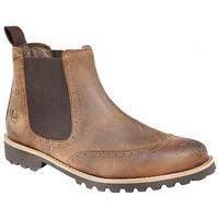 Lightweight Men?s Leather Desert Boot