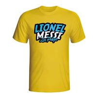 Lionel Messi Comic Book T-shirt (yellow)