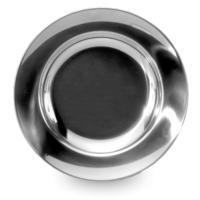 Lifeventure Stainless Steel Plate - Black, Black