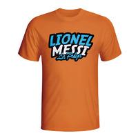 Lionel Messi Comic Book T-shirt (orange)