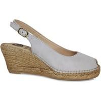 Lisa Kay Emmy Womens Wedge Heeled Espadrilles women\'s Espadrilles / Casual Shoes in grey
