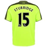 Liverpool Third Infant Kit 2016-17 with Sturridge 15 printing, Green