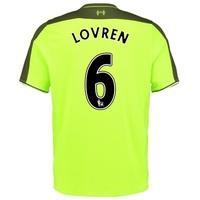 Liverpool Third Infant Kit 2016-17 with Lovren 6 printing, Green