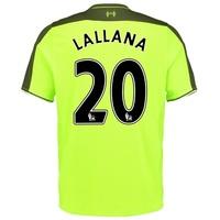 Liverpool Third Infant Kit 2016-17 with Lallana 20 printing, Green