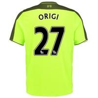 Liverpool Third Infant Kit 2016-17 with Origi 27 printing, Green