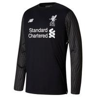 Liverpool Away Goalkeeper Shirt 2017-18 - Long Sleeve, Black