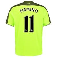 Liverpool Third Infant Kit 2016-17 with Firmino 11 printing, Green