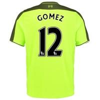 Liverpool Third Infant Kit 2016-17 with Gomez 12 printing, Green