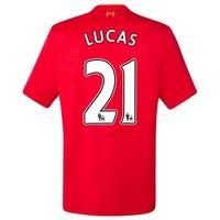 Liverpool Home Infant Kit 2016-17 with Lucas 21 printing, Red