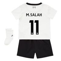 Liverpool Away Baby Kit 2017-18 with M.Salah 11 printing, Black