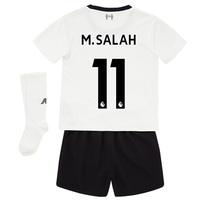 liverpool away infant kit 2017 18 with msalah 11 printing black