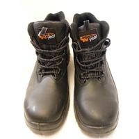 light year size 12 black work boots