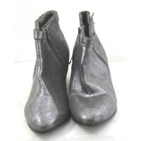 Limited Deition, size 5.5 darky siilver ankle boots