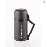 Lifeventure Wide Mouth Flask (1.0L) - Colour: Black