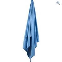 Lifeventure SoftFibre Blue Travel Towel (Pocket) - Colour: Blue