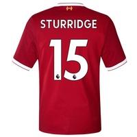 liverpool home shirt 2017 18 with sturridge 15 printing red