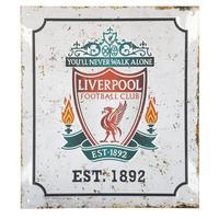 Liverpool F.C. Retro Logo Sign