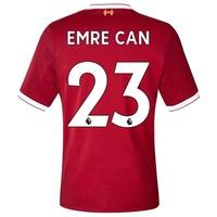 liverpool home elite shirt 2017 18 with emre can 23 printing red