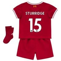 Liverpool Home Baby Kit 2017-18 with Sturridge 15 printing, Red