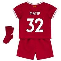 Liverpool Home Baby Kit 2017-18 with Matip 32 printing, Red